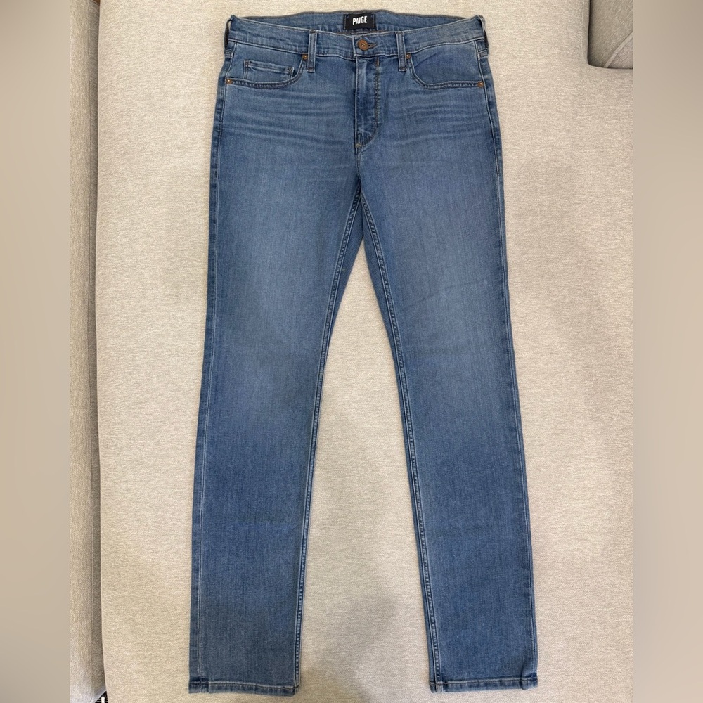 PAIGE Women’s Skinny Jeans in Classic Blue